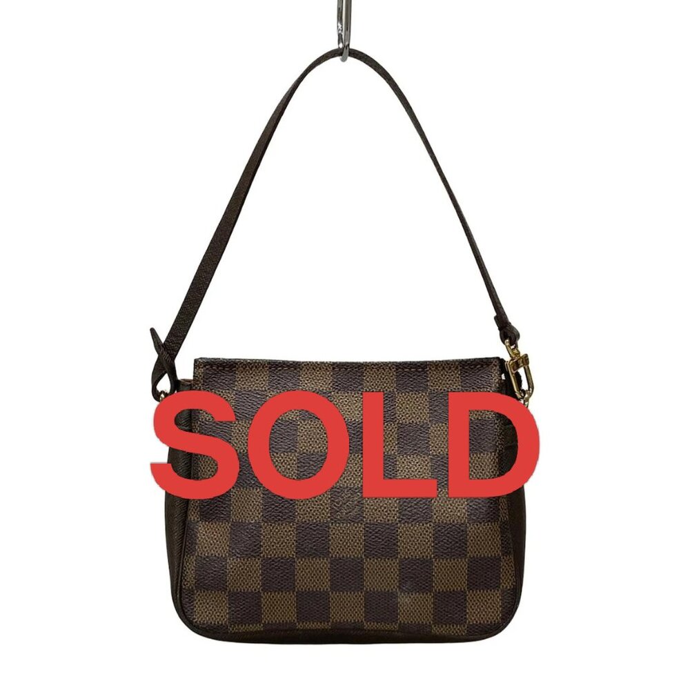 LOUIS VUITTON Trousse Makeup Ebene Damier - Handbag 700-052625